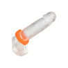 alpha ring by Calextotics Cockring Alpha Orange 20mm